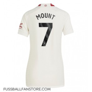 Manchester United Mason Mount #7 Replik 3rd trikot Damen 2023-24 Kurzarm